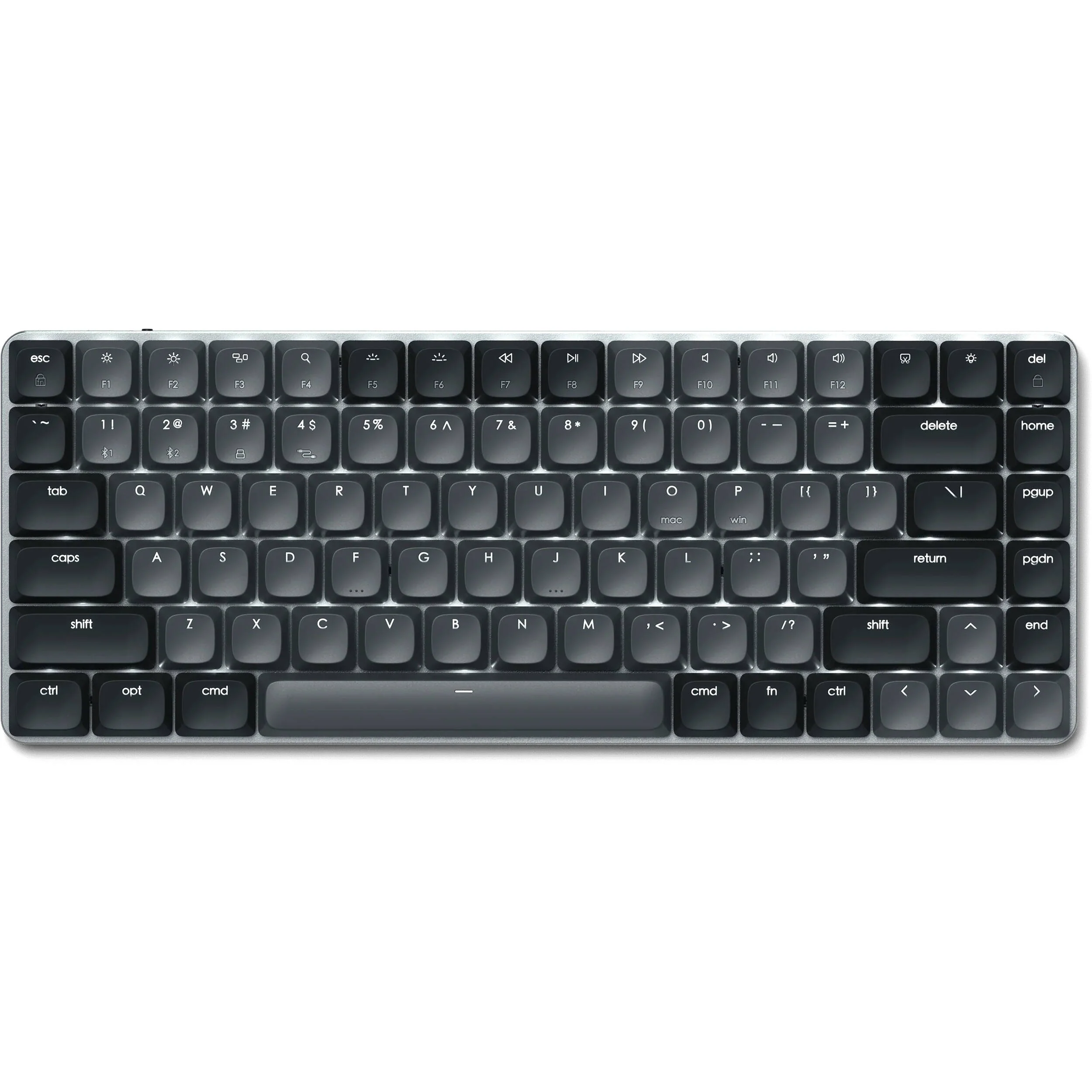 Satechi SM1 Slim Wireless Backlit Mechanical Keyboard (Dark) - Image 2
