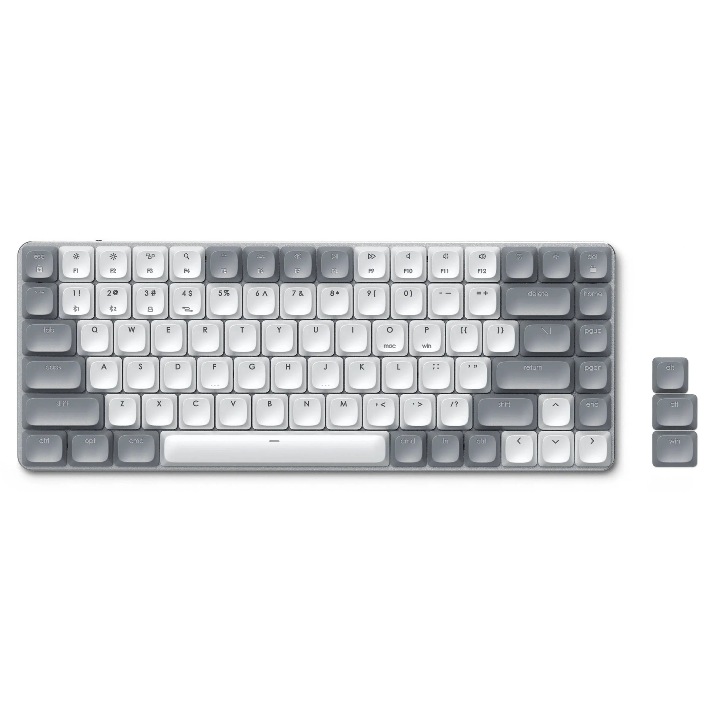Satechi SM1 Slim Wireless Backlit Mechanical Keyboard (Light) - Image 4