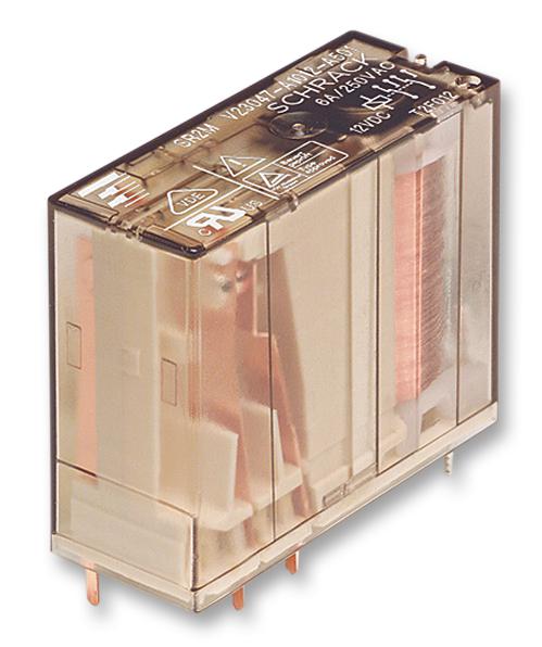 Schrack - TE Connectivity 1393258-5 1393258-5 General Purpose Relay SR2M Series Power Non Latching SPST-NO SPST-NC 12 VDC 6 A