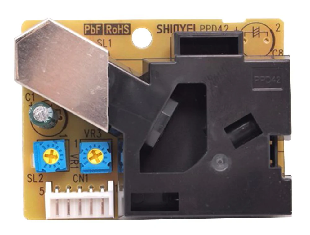 Seeed Studio 101020012 Sensor Board PPD42NS Dust 4.75 V to 5.75 V/ 90 mA Supply 0 &deg;C 45 - Image 2