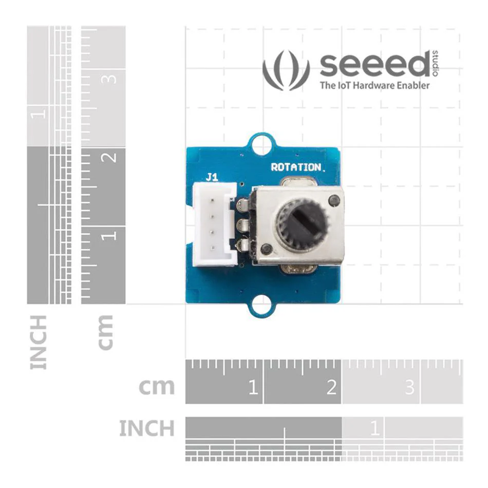 Seeed Studio 101020017 Rotary Angle Sensor Module 4.75V to 5.25V 300 Deg Arduino &amp; Raspberry Pi Board - Image 4