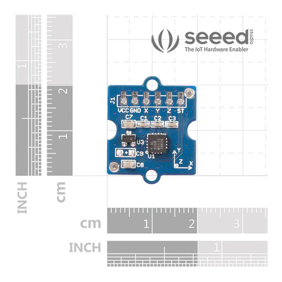 Seeed Studio 101020051 Digital Accelerometer Board 3 Axis Arduino - Image 4