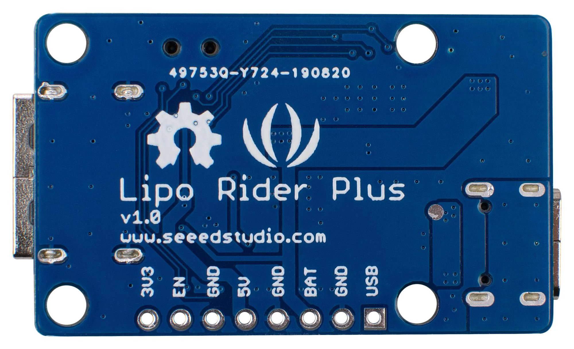 Seeed Studio 106990290 Lipo Rider Plus Board Battery Charger Power Management - - Image 2