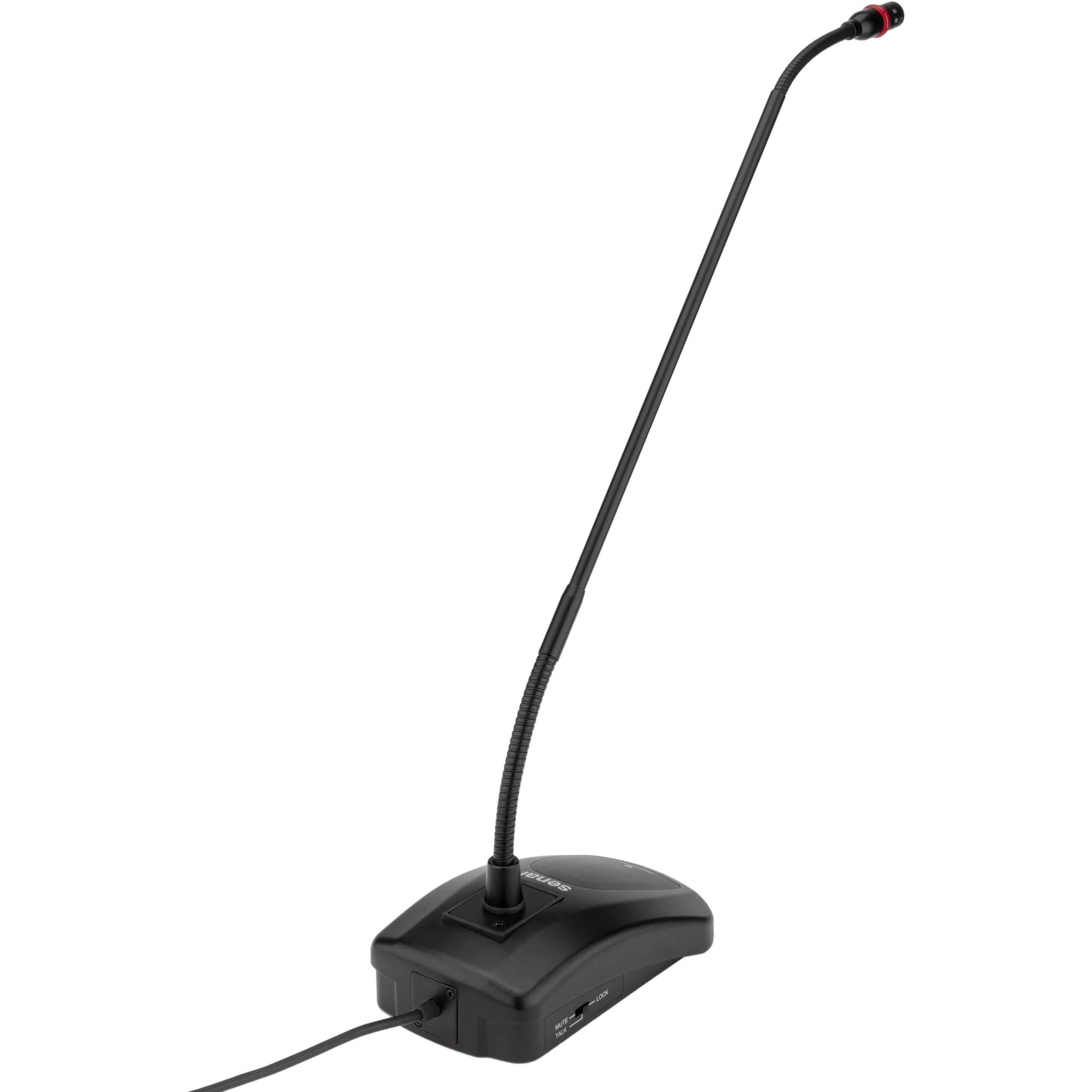 Senal MXGN-18C 18" Gooseneck Condenser Microphone with Integrated Base & Silent Touch Pad - Image 4