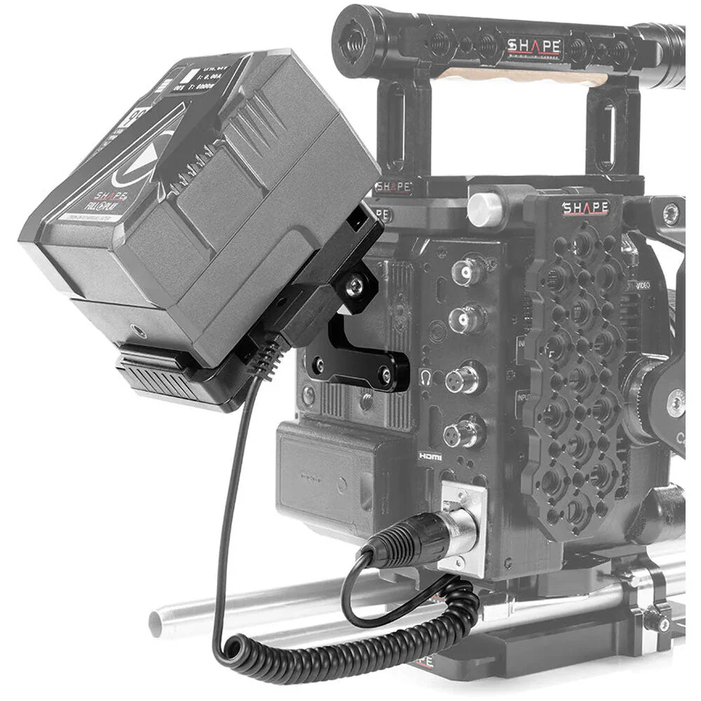 SHAPE Pivoting Battery Plate for Canon EOS C400 (V-Mount) - Image 3