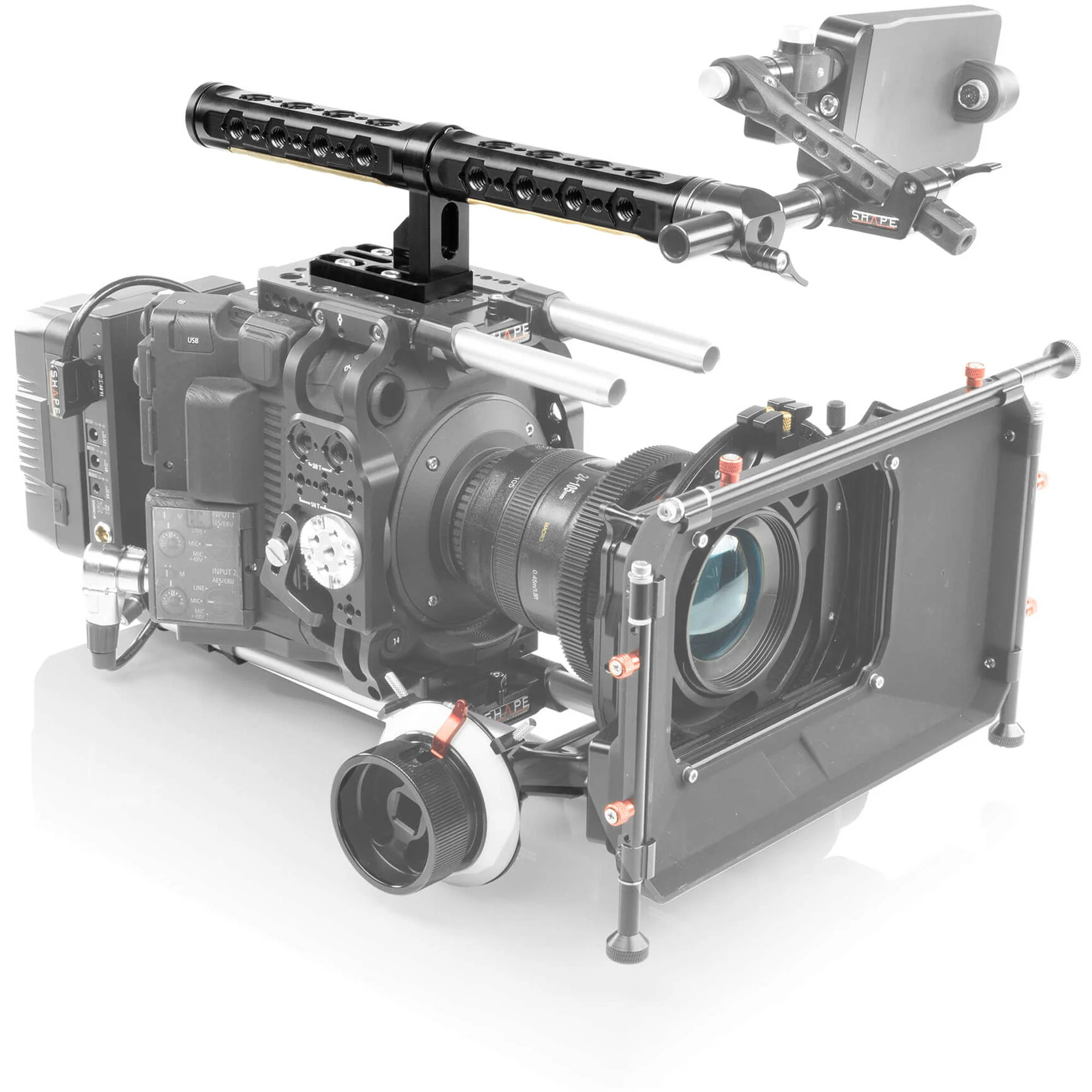 SHAPE T-Shaped Pro Top Handle with ARRI-Style Accessory Threads - Image 2