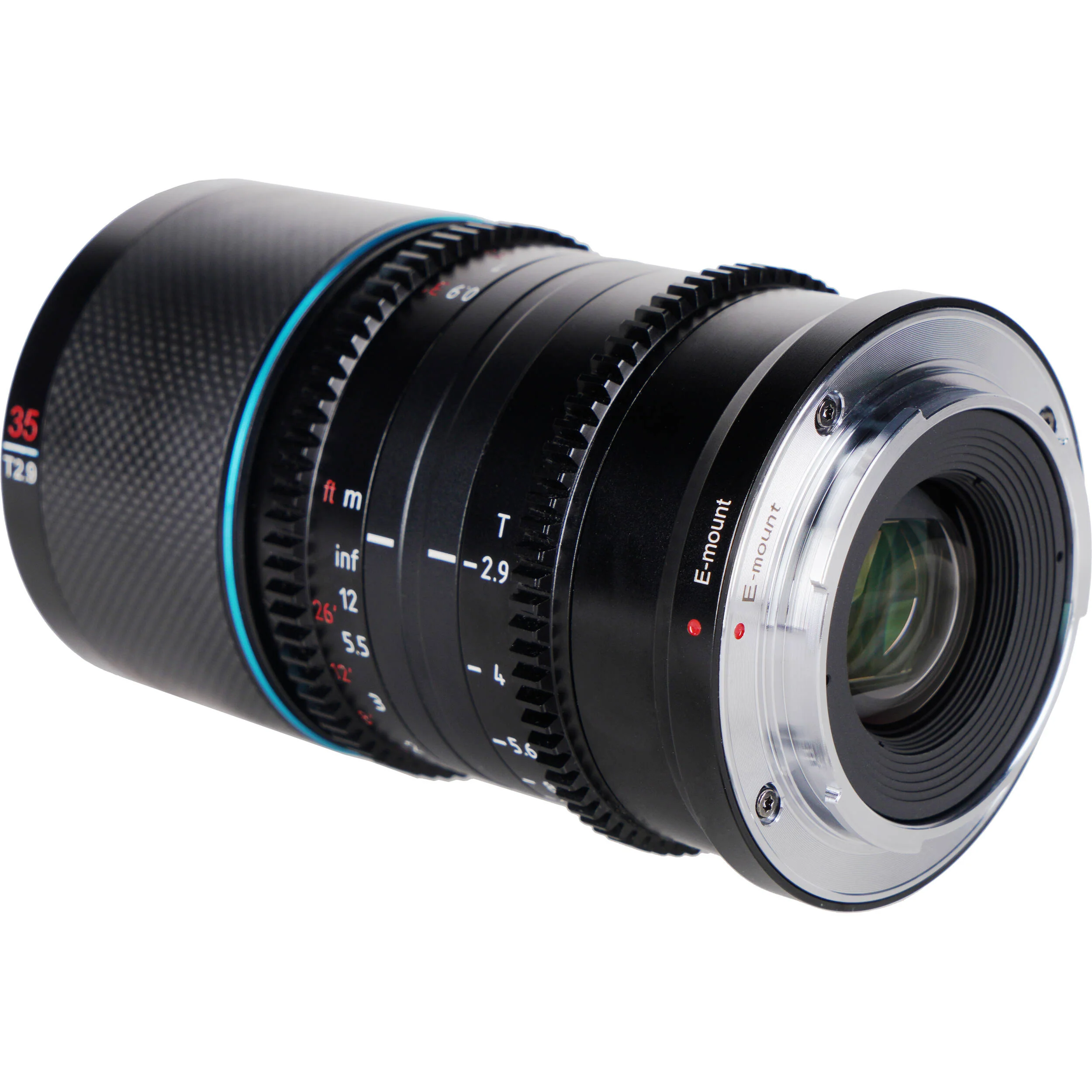 Sirui Saturn 35mm T2.9 1.6x Carbon Fiber Full-Frame Anamorphic Lens (DL Mount, Blue Flare) - Image 5