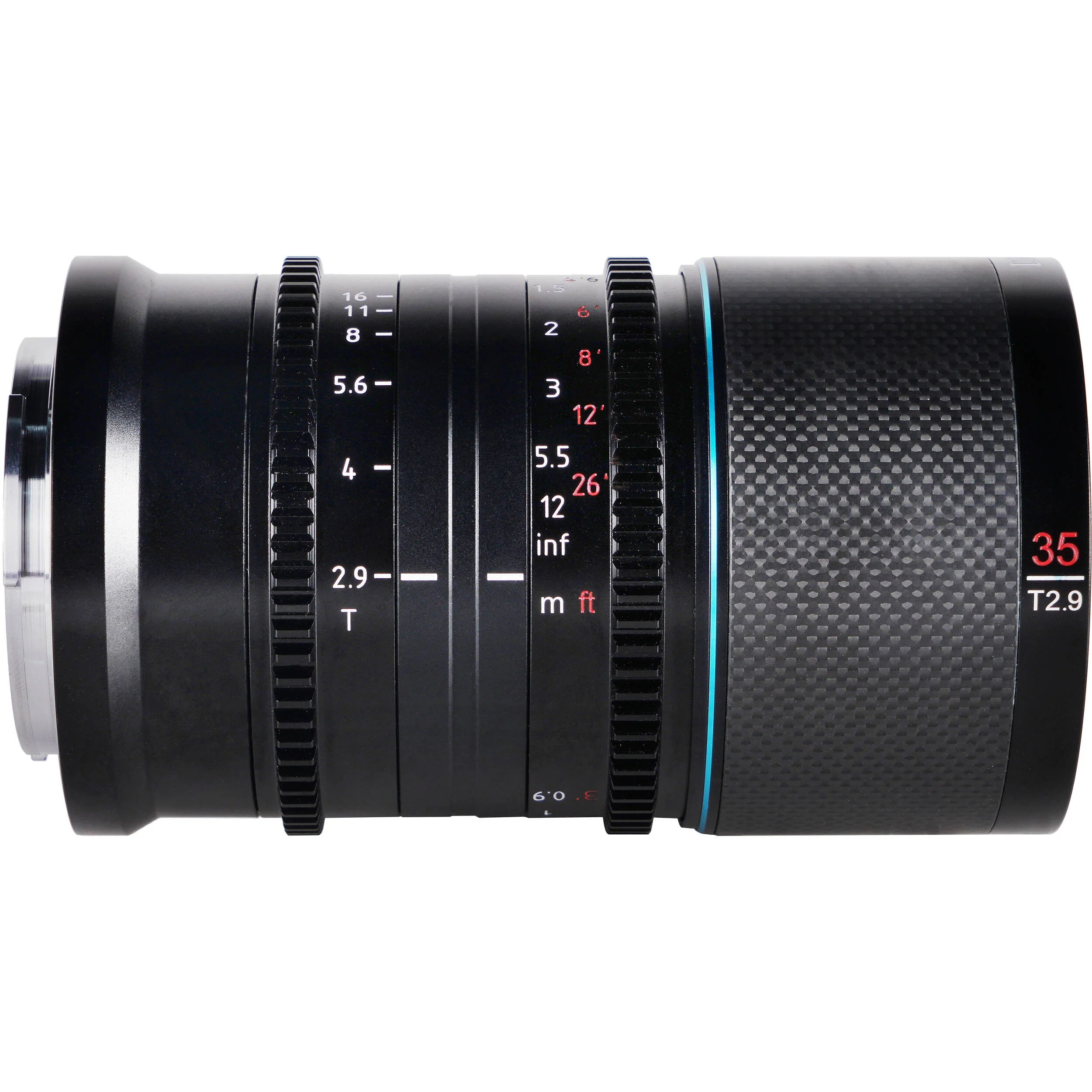 Sirui Saturn 35mm T2.9 1.6x Carbon Fiber Full-Frame Anamorphic Lens (DL Mount, Neutral Flare) - Image 4