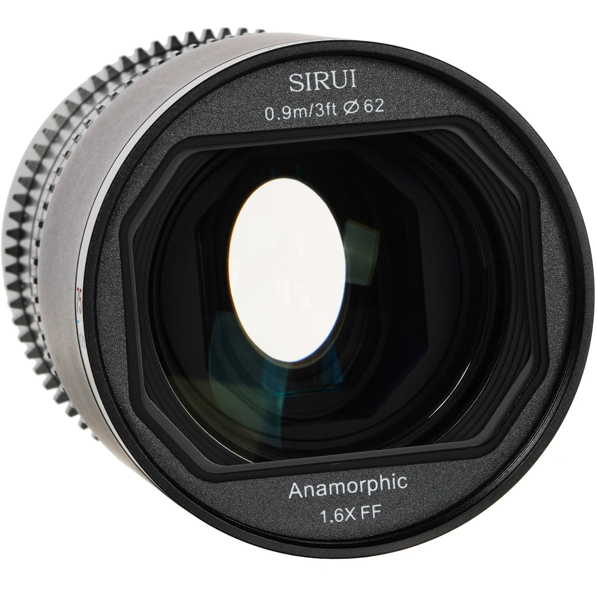Sirui Saturn 75mm T2.9 1.6x Carbon Fiber Full-Frame Anamorphic Lens (Nikon Z, Neutral Flare) - Image 4