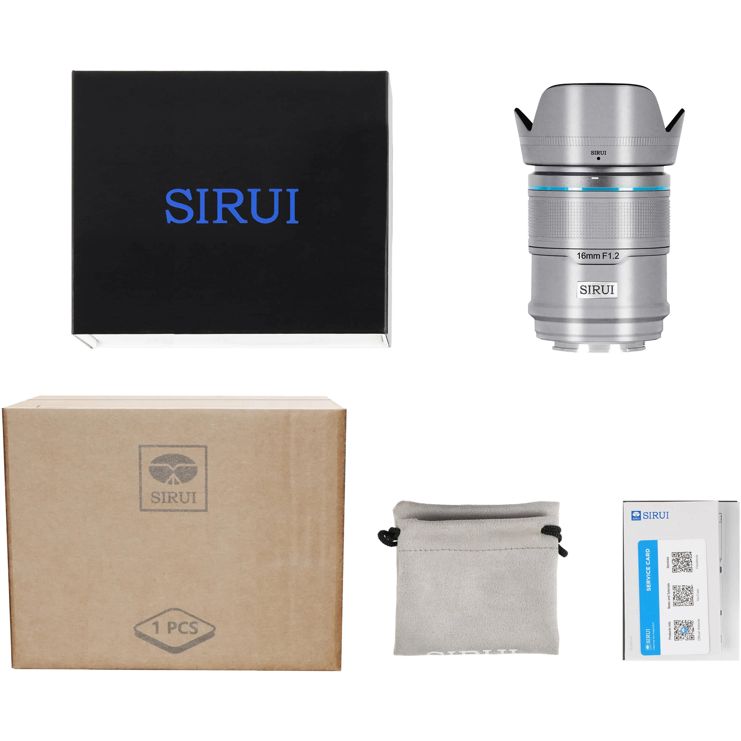 Sirui Sniper 16mm f/1.2 Autofocus Lens (FUJIFILM X, Silver) - Image 4