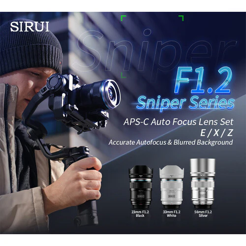 Sirui Sniper 33mm f/1.2 Autofocus Lens (Sony E, White) - Image 7