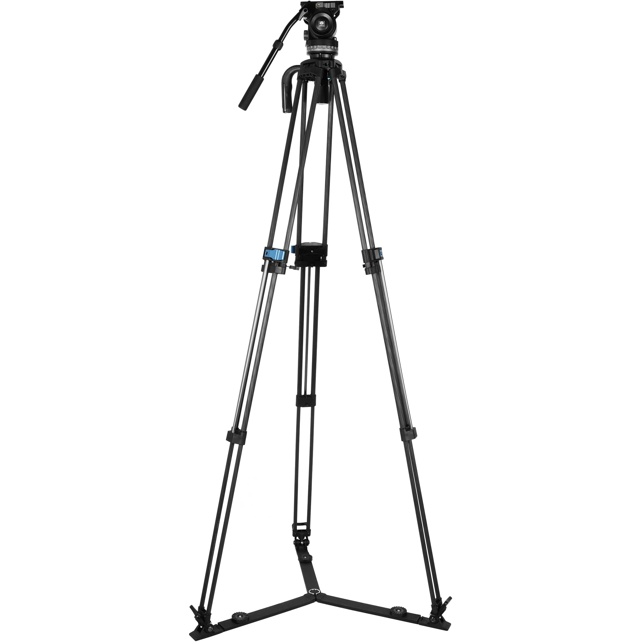 Sirui SQ75 Heavy-Duty Carbon Fiber Rapid-System Tripod with VHS10 Head - Image 3