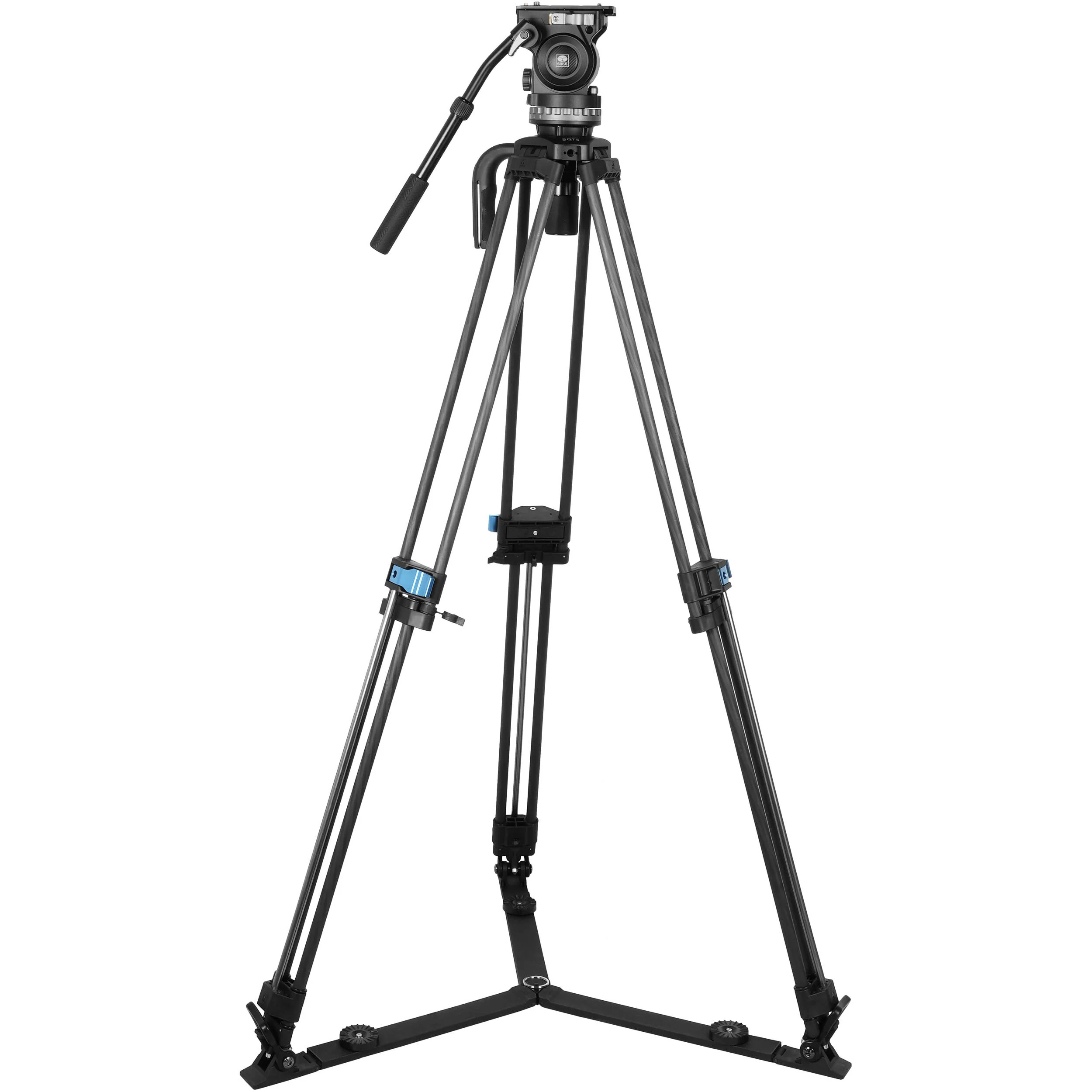 Sirui SQ75 Heavy-Duty Carbon Fiber Rapid-System Tripod with VHS10 Head - Image 4