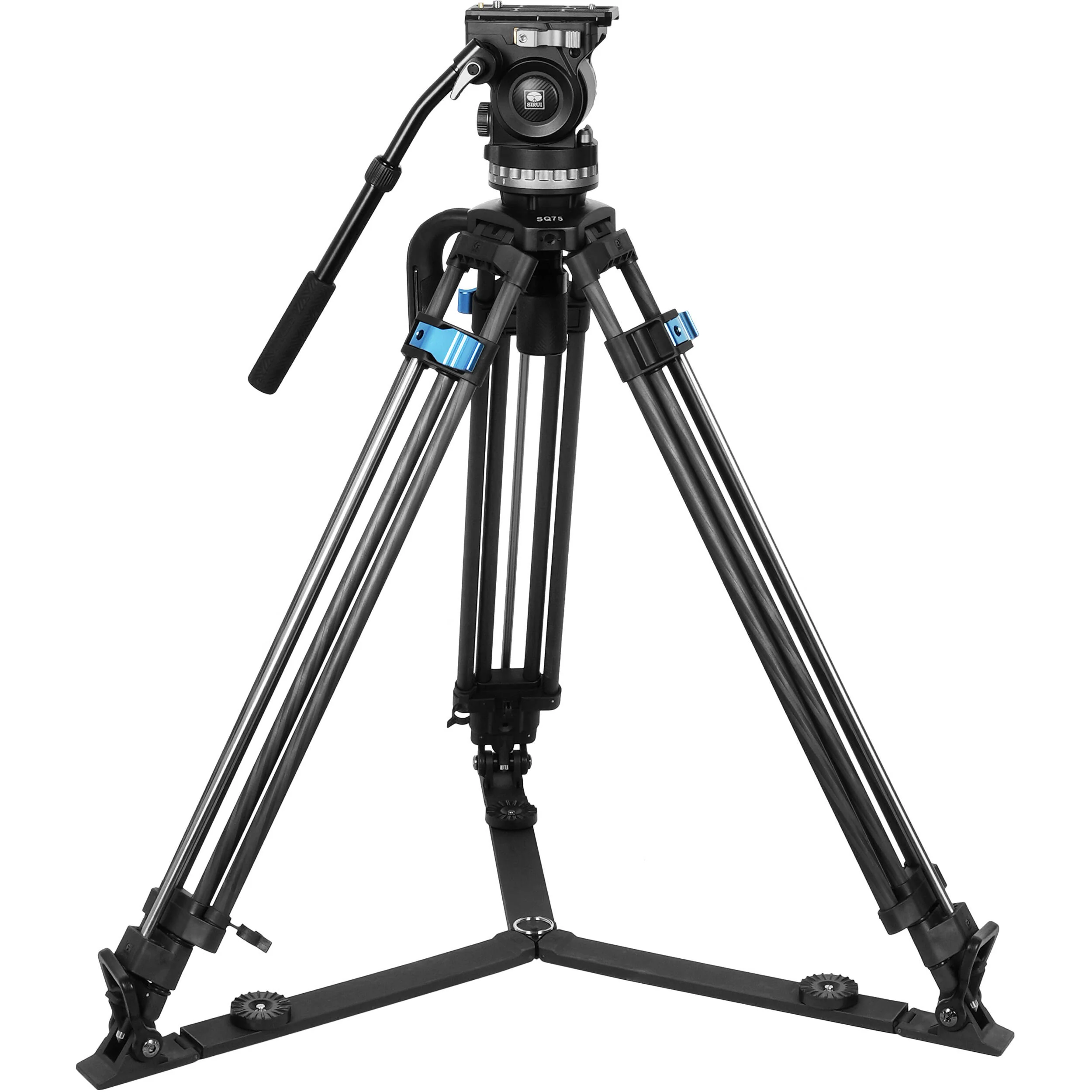 Sirui SQ75 Heavy-Duty Carbon Fiber Rapid-System Tripod with VHS10 Head - Image 5