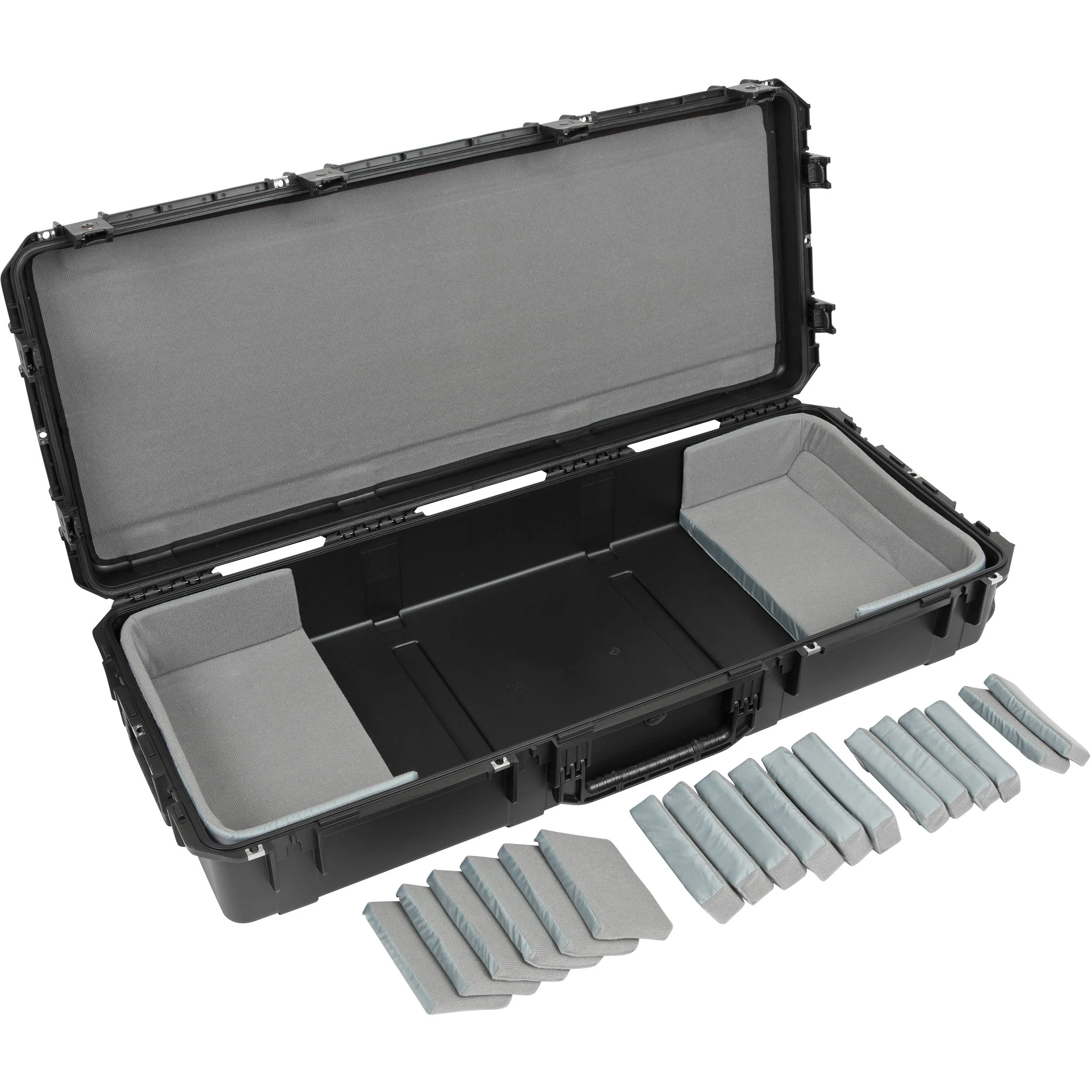 SKB iSeries 61-Note Wide Keyboard Case - with Think Tank Interior : 45 x 18 x 6.25" - Image 7