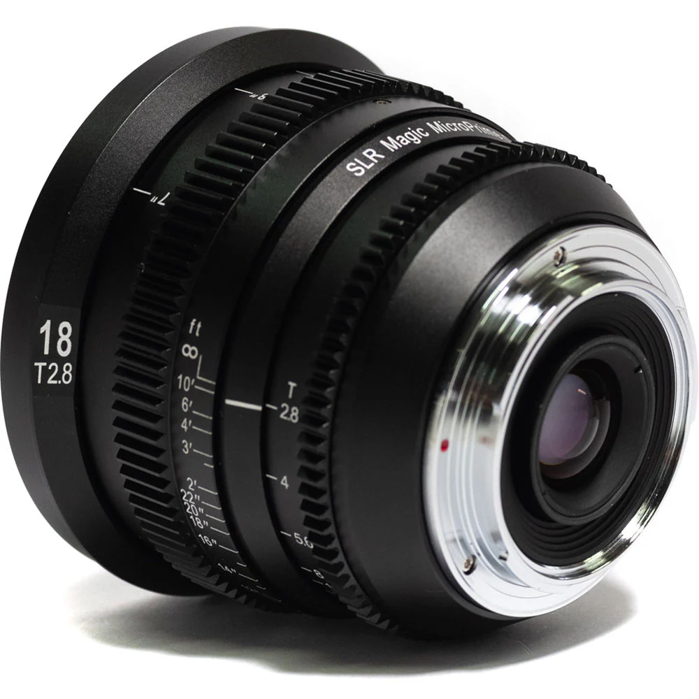SLR Magic MicroPrime Cine 18mm T2.8 Lens (E-Mount) - Image 3