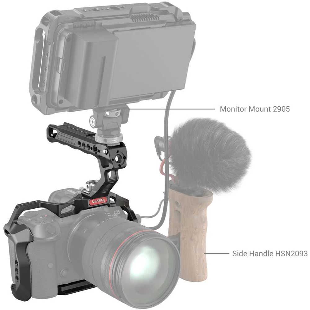 SmallRig Handheld Cage Kit for Canon EOS R5/R6/R5 C - Image 6