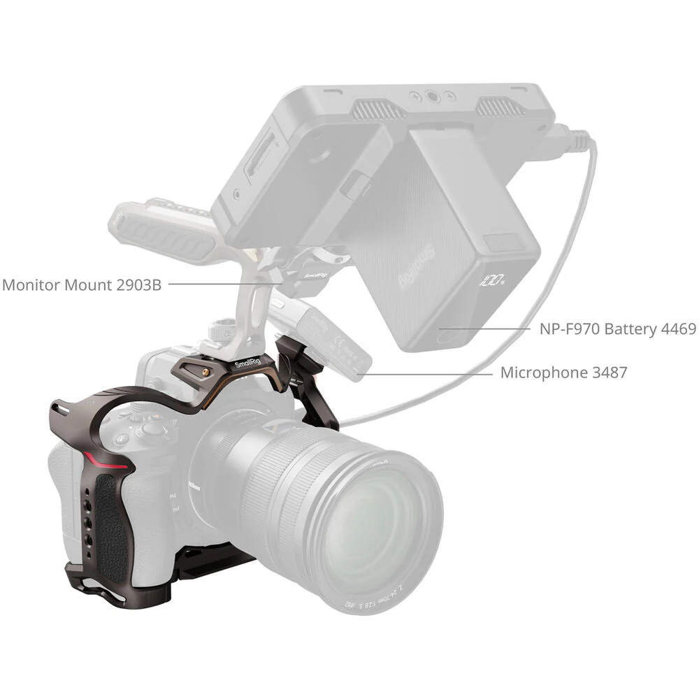 SmallRig "Night Eagle" Cage for Nikon Z5, Z5 II, Z6, Z6 II, Z7 & Z7 II - Image 7