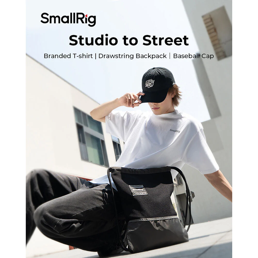 SmallRig "Rig UP" Baseball Cap (Gray) - Image 5