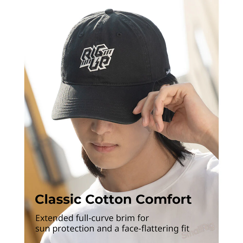 SmallRig "Rig UP" Baseball Cap (Gray) - Image 7