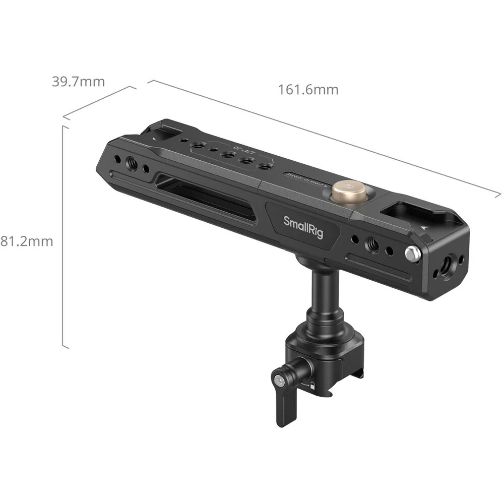SmallRig Rotating Top Handle with NATO Clamp - Image 3