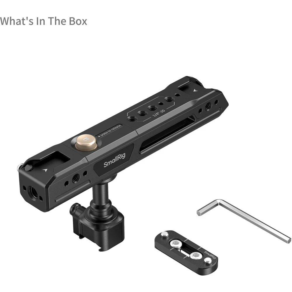 SmallRig Rotating Top Handle with NATO Clamp - Image 4