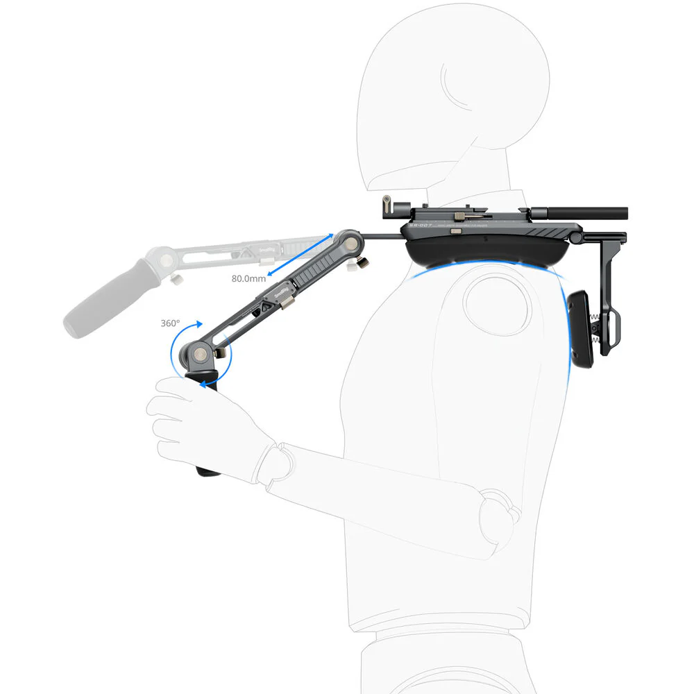 SmallRig SR007 HawkLock Shoulder Rig Pro - Image 4