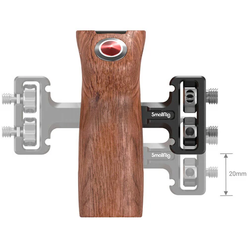 SmallRig Threaded Side Handle with Record Start/Stop Remote Trigger - Image 5
