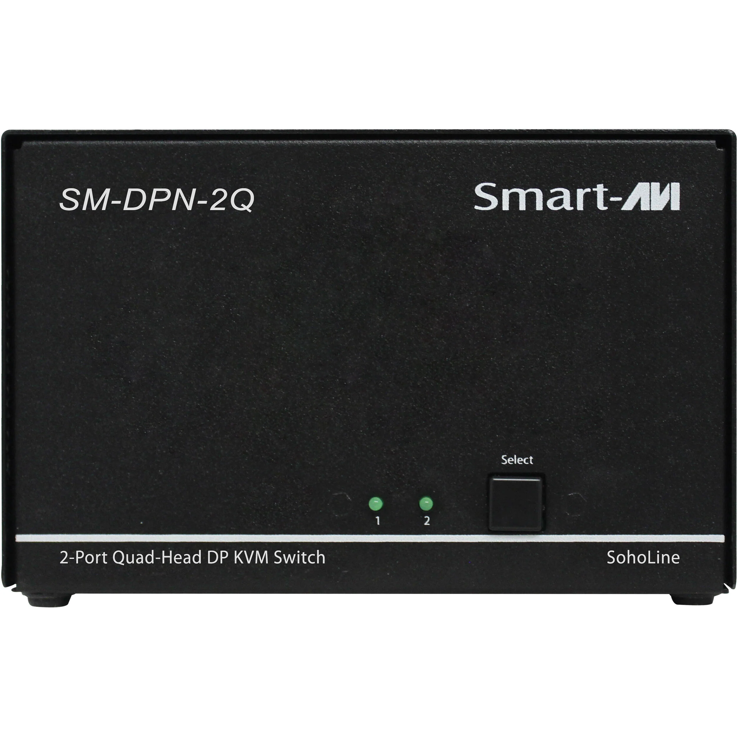 Smart-AVI 2-Port Quad-Head DisplayPort KVM Switch with Audio and USB 2.0 Support - Image 2