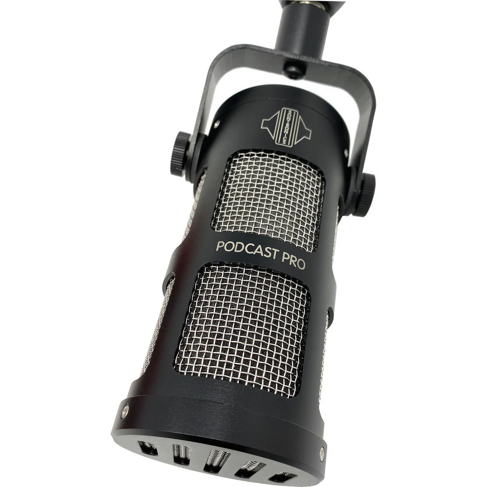Sontronics PODCAST PRO Supercardioid Dynamic Broadcast Microphone (Red) - Image 5