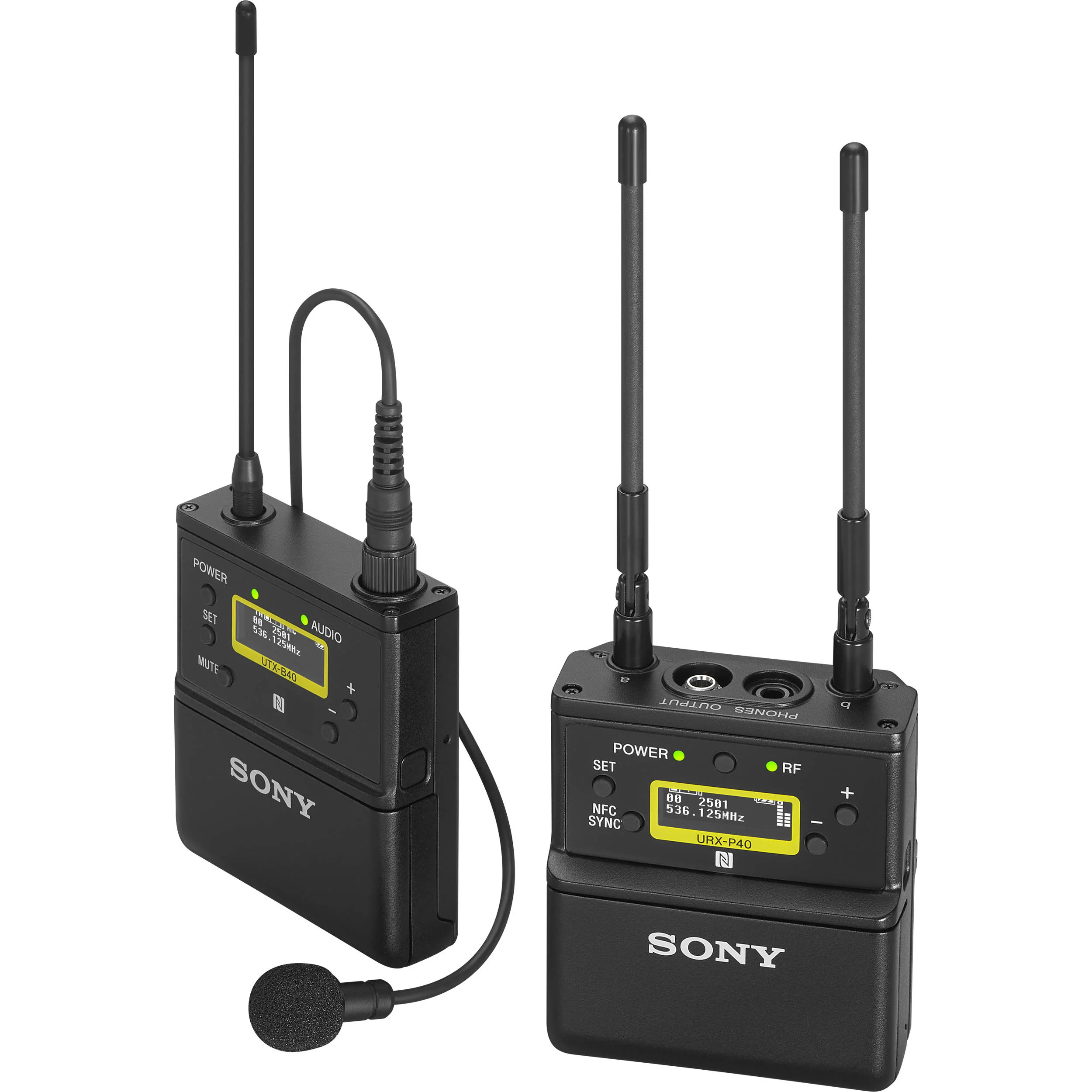 Sony UWP-D21 Camera-Mount Wireless Handheld Combo Microphone System Kit (UC90: 941 to 960 MHz) - Image 2