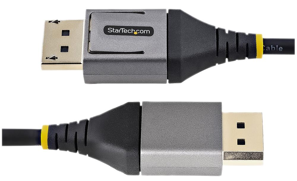 Startech DP14VMM3M DP14VMM3M Audio / Video Cable Assembly Displayport Plug 9.8 ft 3 m Black Grey - Image 2