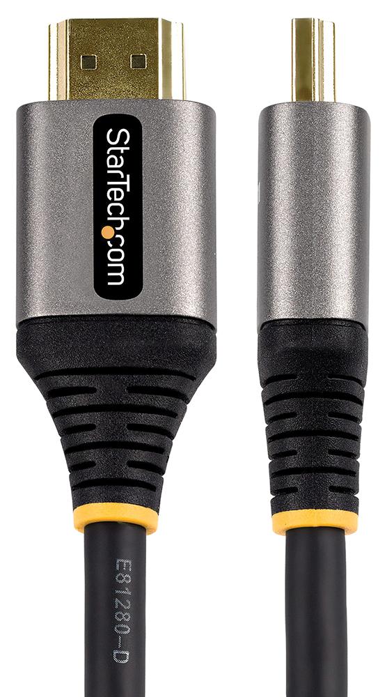Startech HDMM21V3M HDMM21V3M Audio / Video Cable Assembly Hdmi Plug 9.8 ft 3 m Black Grey - Image 2
