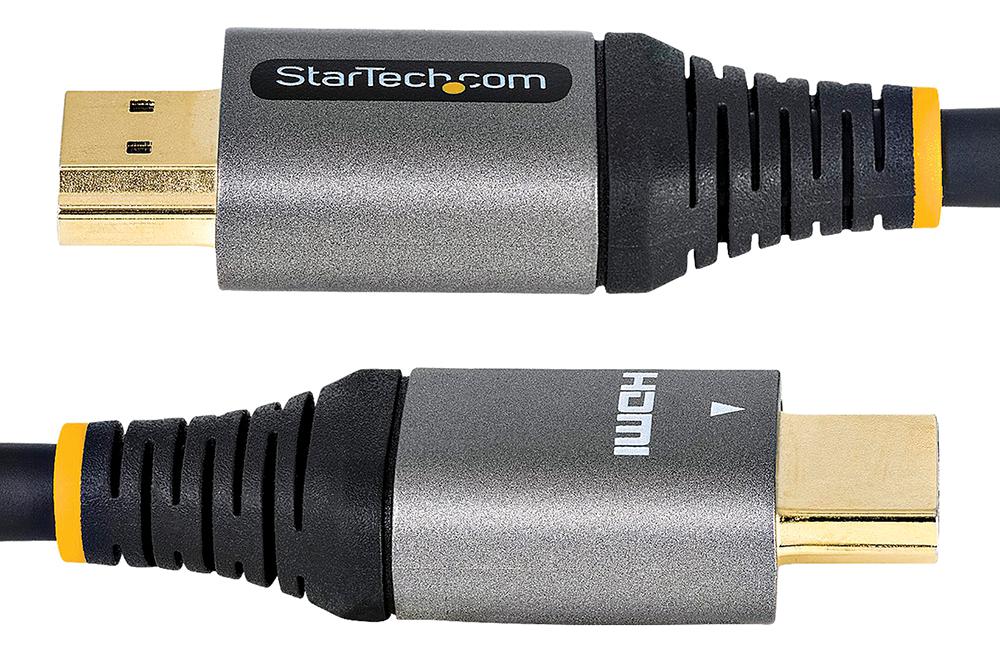 Startech HDMM21V3M HDMM21V3M Audio / Video Cable Assembly Hdmi Plug 9.8 ft 3 m Black Grey - Image 3