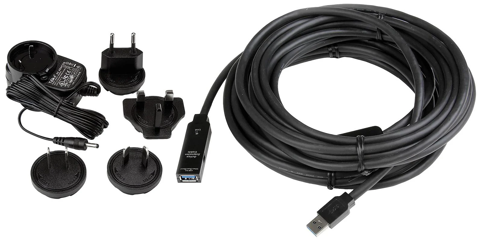 Startech USB3AAEXT10M USB3AAEXT10M USB Cable Type A Plug to Receptacle 10 m 32.81 ft 3.0 Black New - Image 3