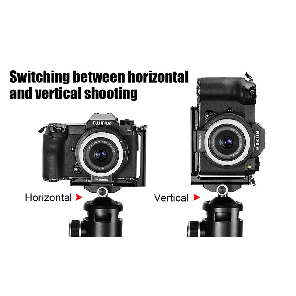 Sunwayfoto Custom L-Bracket for Fujifilm GFX 100S - Image 4