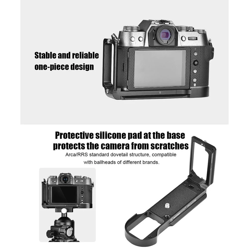 Sunwayfoto L-Bracket for FUJIFILM X-T50 - Image 7
