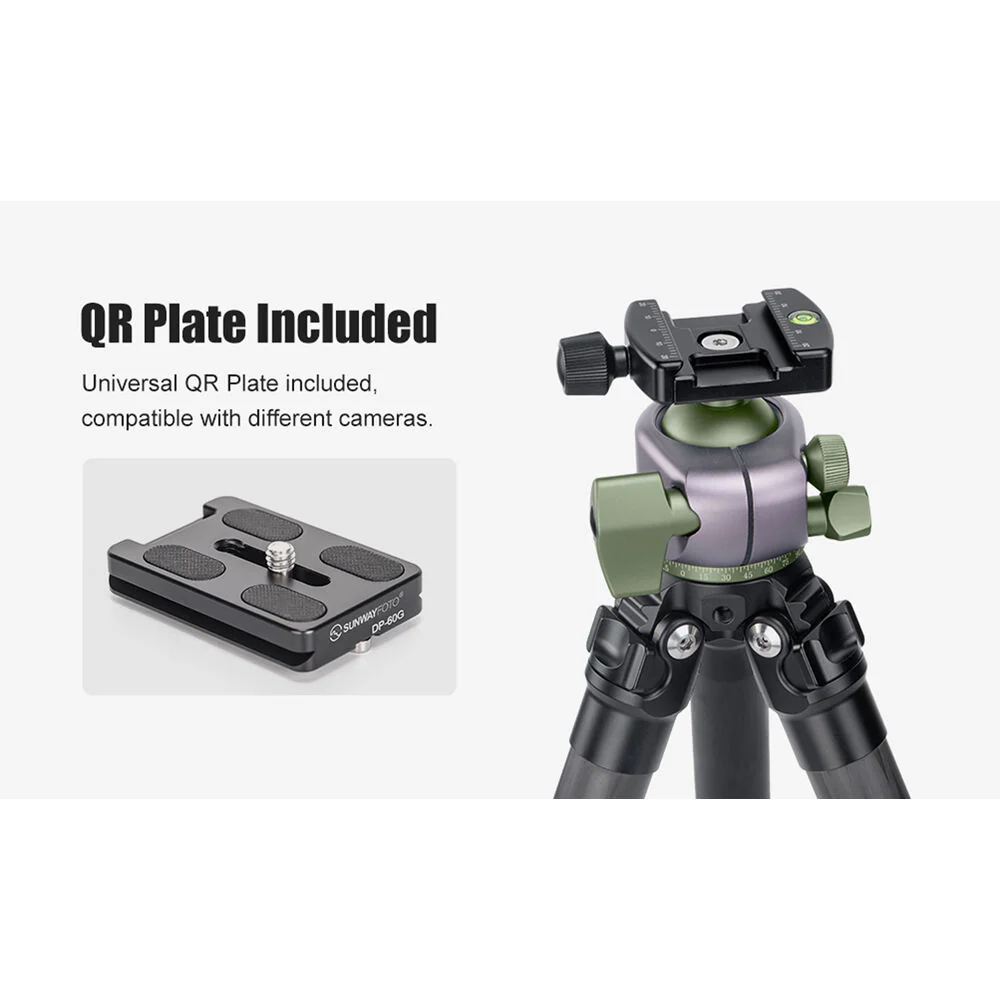 Sunwayfoto TH-40S Low-Profile High Locking-Strength Ball Head - Image 4
