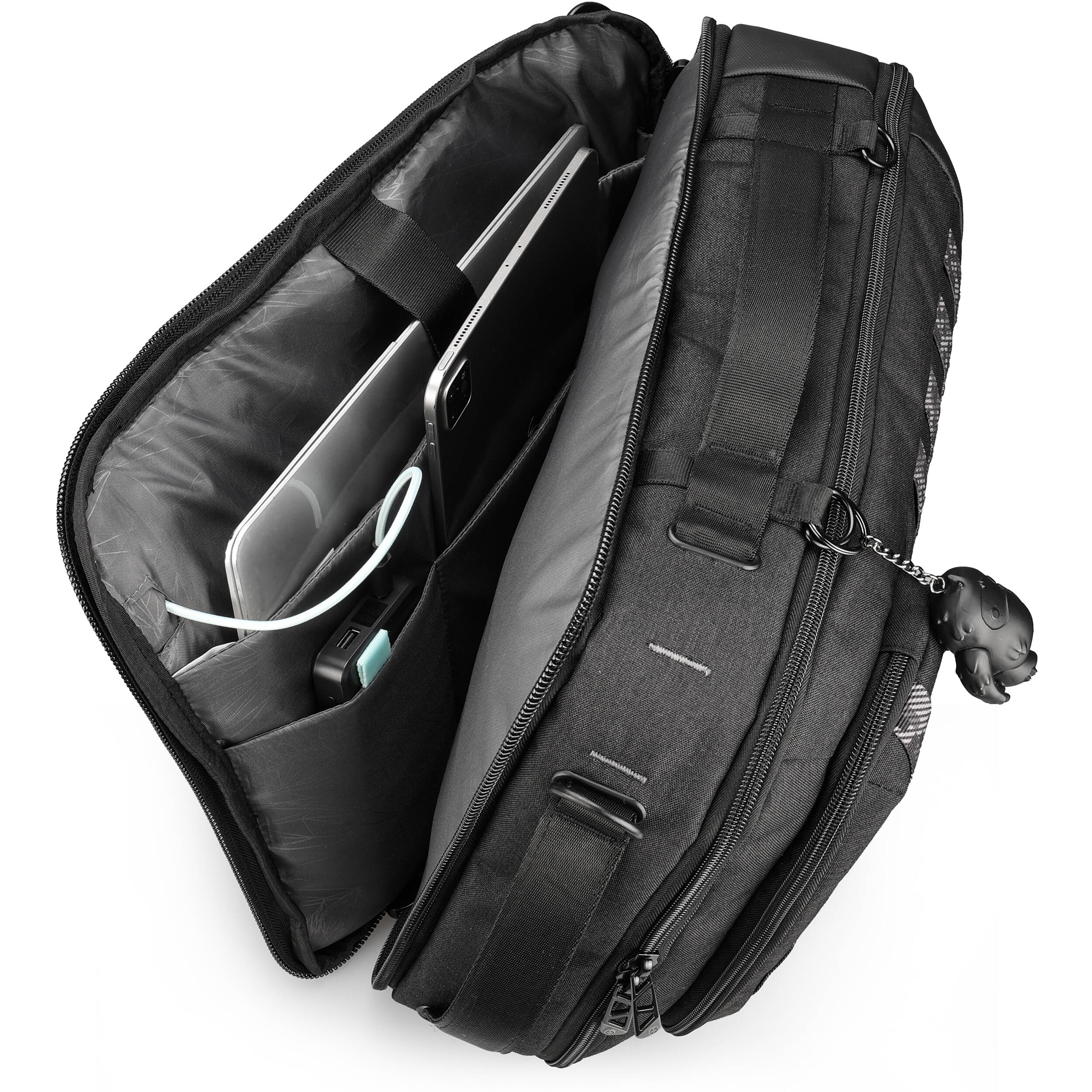 Swissdigital BERG Hybrid Briefcase (Black) - Image 4