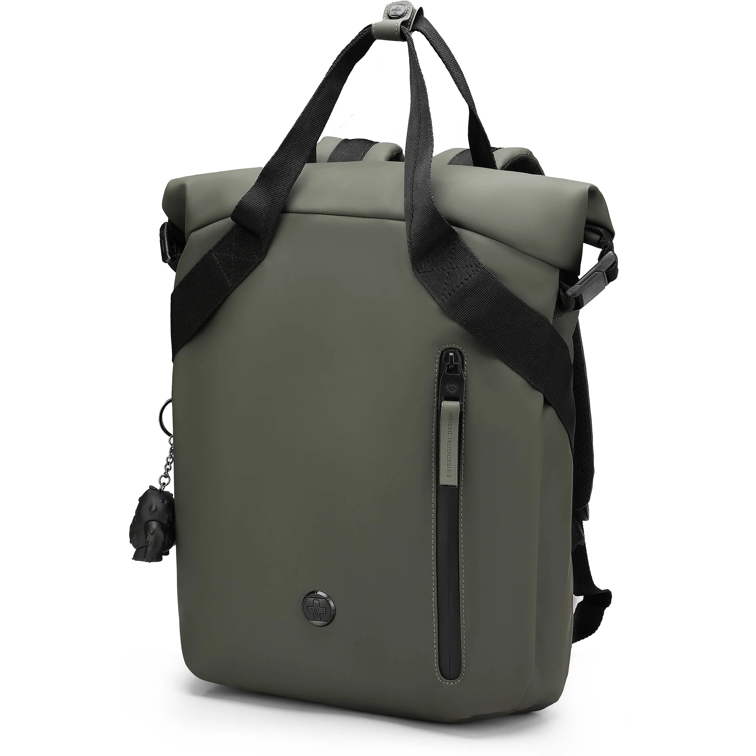 Swissdigital LAMONE M Backpack (Dark Green, 10L) - Image 3