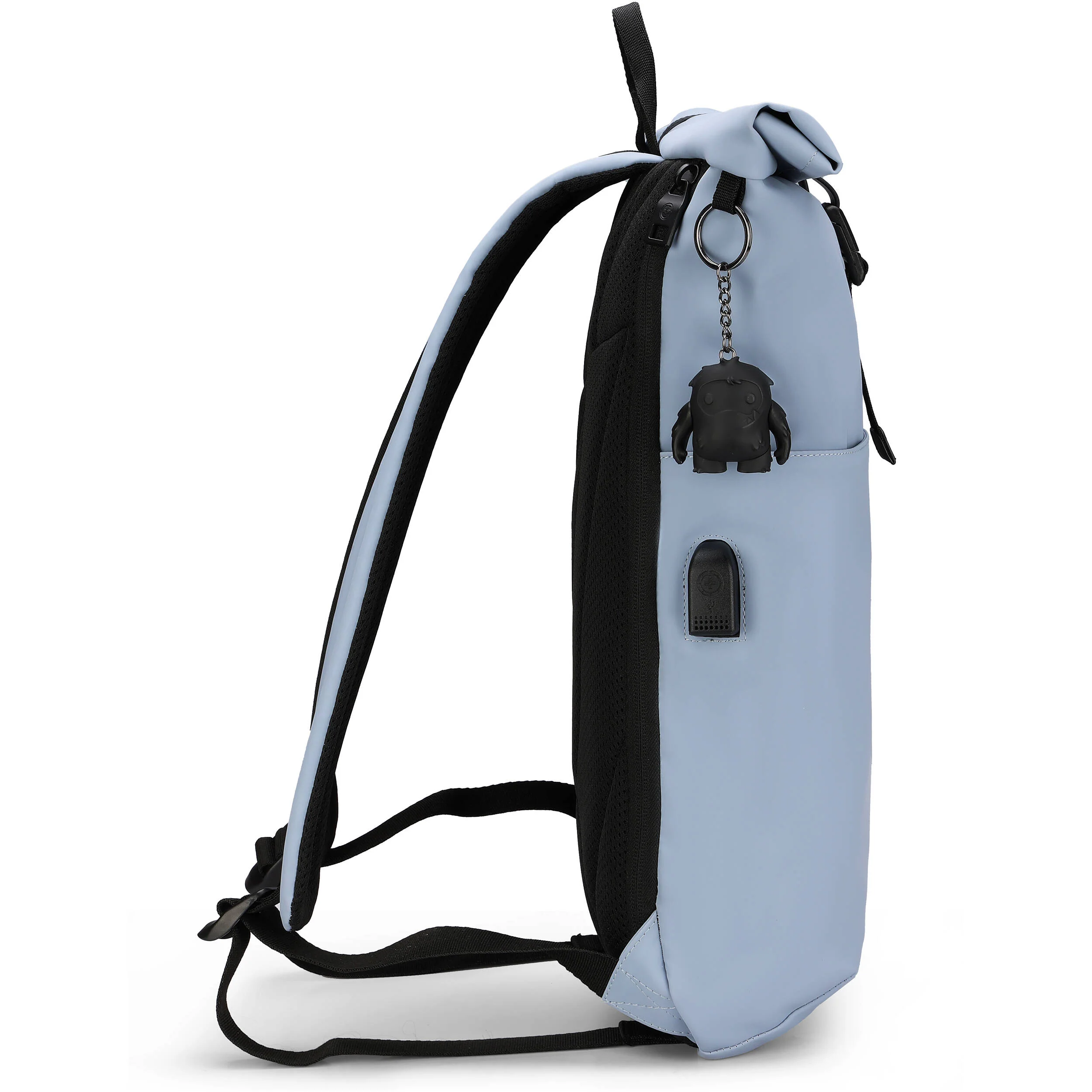 Swissdigital LAMONE Rolltop Backpack (Light Blue, 13L) - Image 6