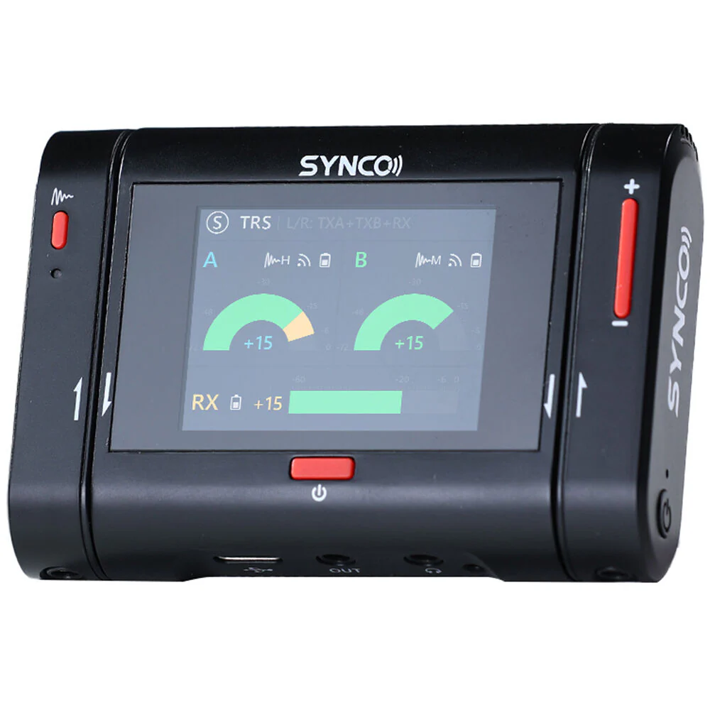 Synco G3 PRO Ultracompact 2-Person Digital Wireless Microphone System for Cameras and Mobile Devices (2.4 GHz) - Image 2