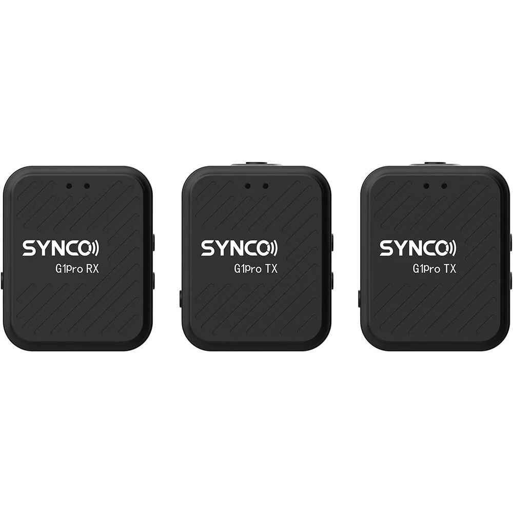 Synco WAir-G1-A2-Pro Ultracompact Digital 2-Person Wireless Microphone System for Cameras & Smartphones (2.4 GHz) - Image 4