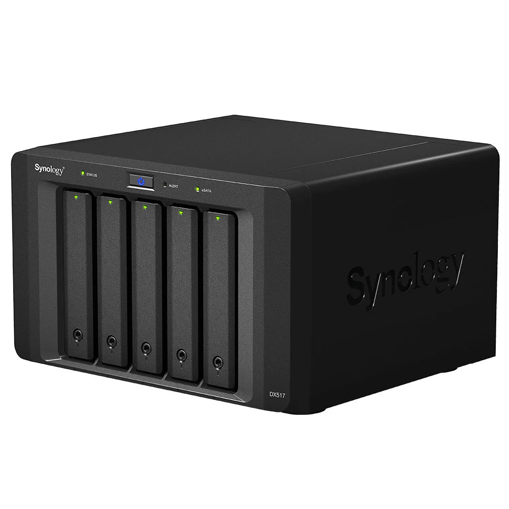 Synology 40TB DX517 5-Bay Expansion Enclosure Kit with Seagate NAS Drives (5 x 8TB) - Image 3