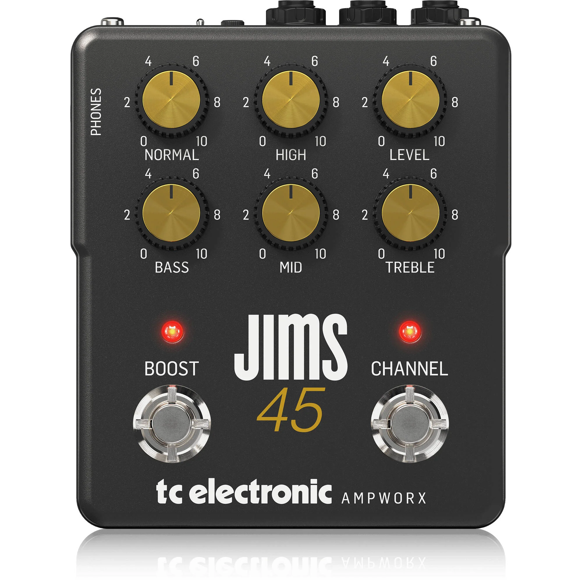 TC Electronic Jims 45 Preamp 2-Channel Amp Modeling Guitar Pedal - Image 2