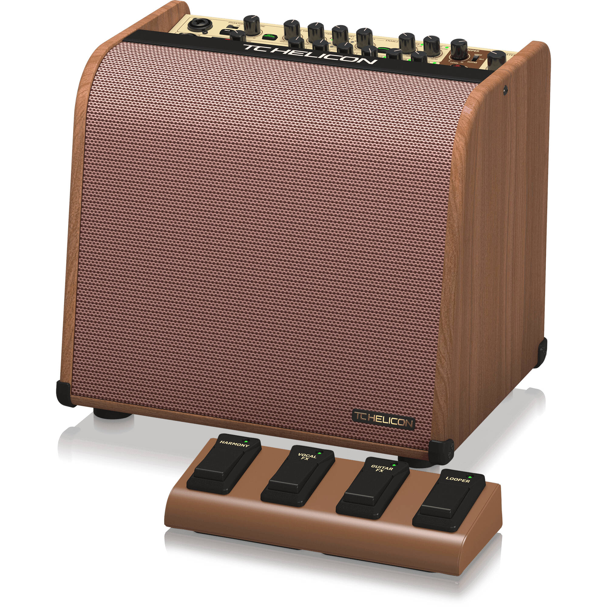 TC-Helicon Harmony V60 60W 2-Channel Acoustic/Vocal Combo Amplifier - Image 3