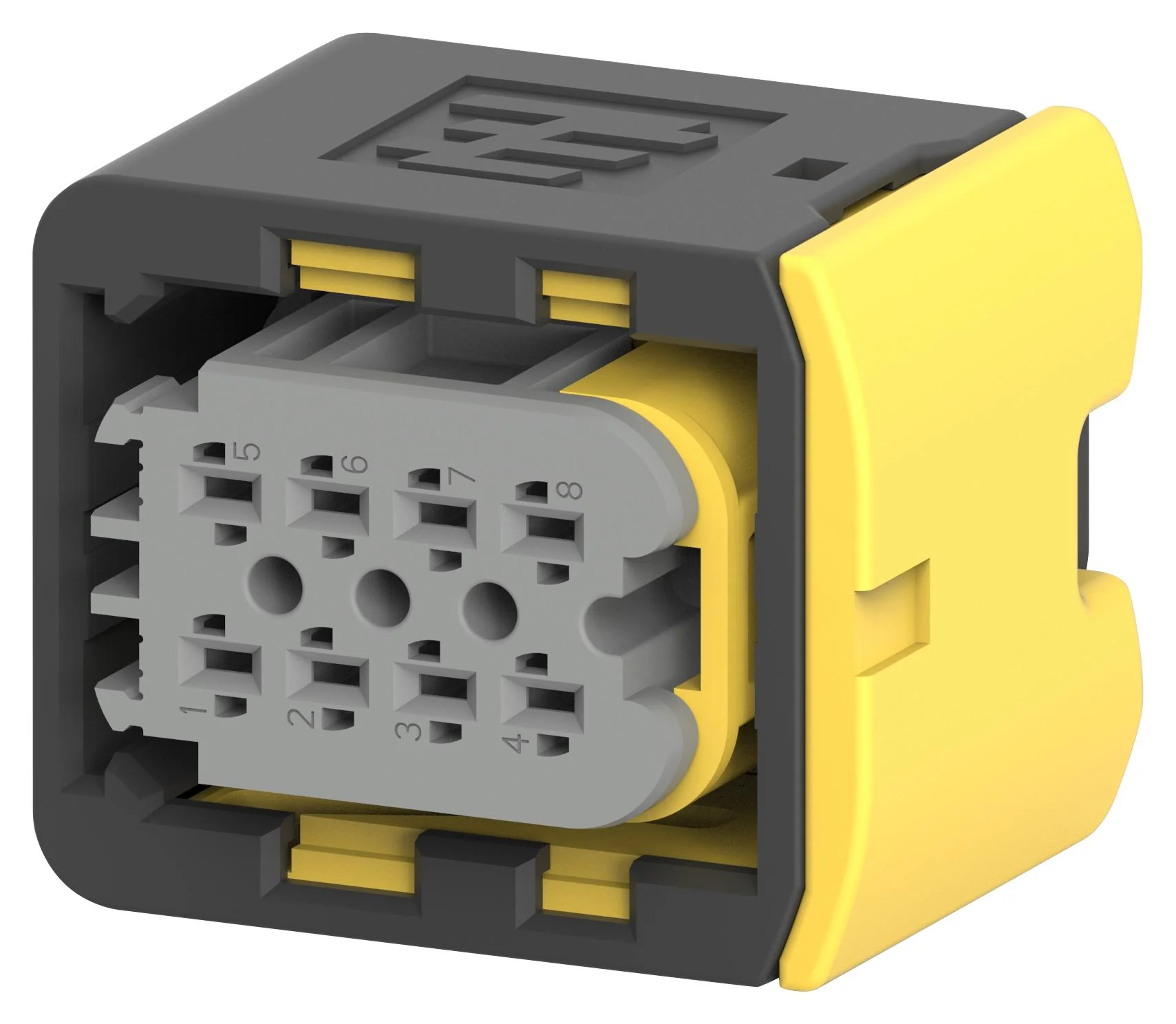 TE Connectivity 2-1418479-1 Automotive Connector Housing Heavy Duty Sealed Series Receptacle 8 Ways