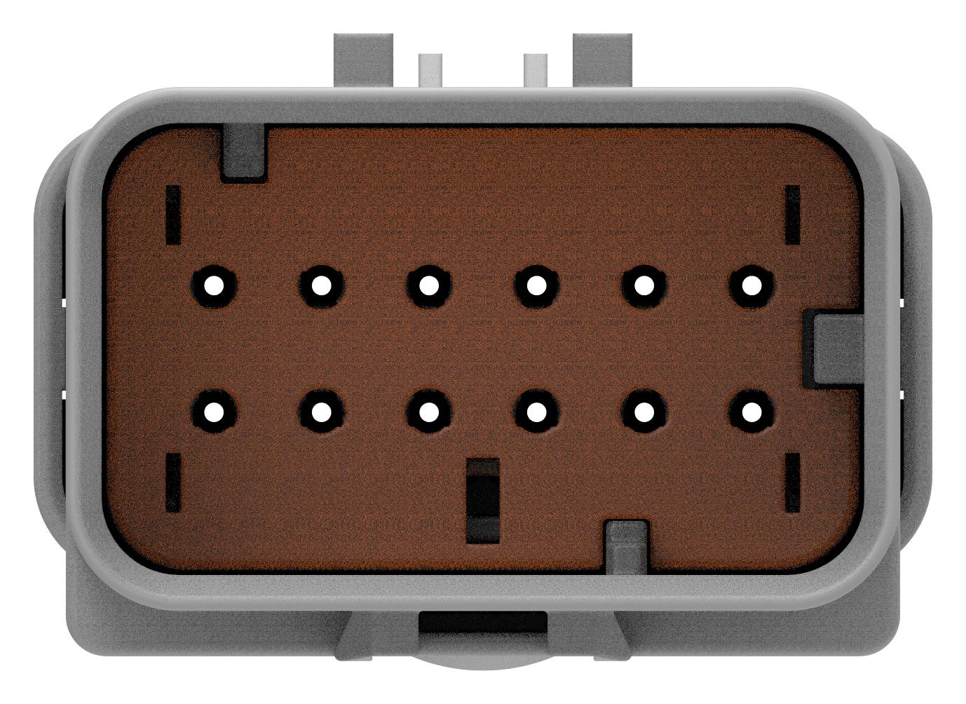 TE Connectivity 2320931-4 2320931-4 Automotive Housing Rcpt 12POS KEY D - Image 2