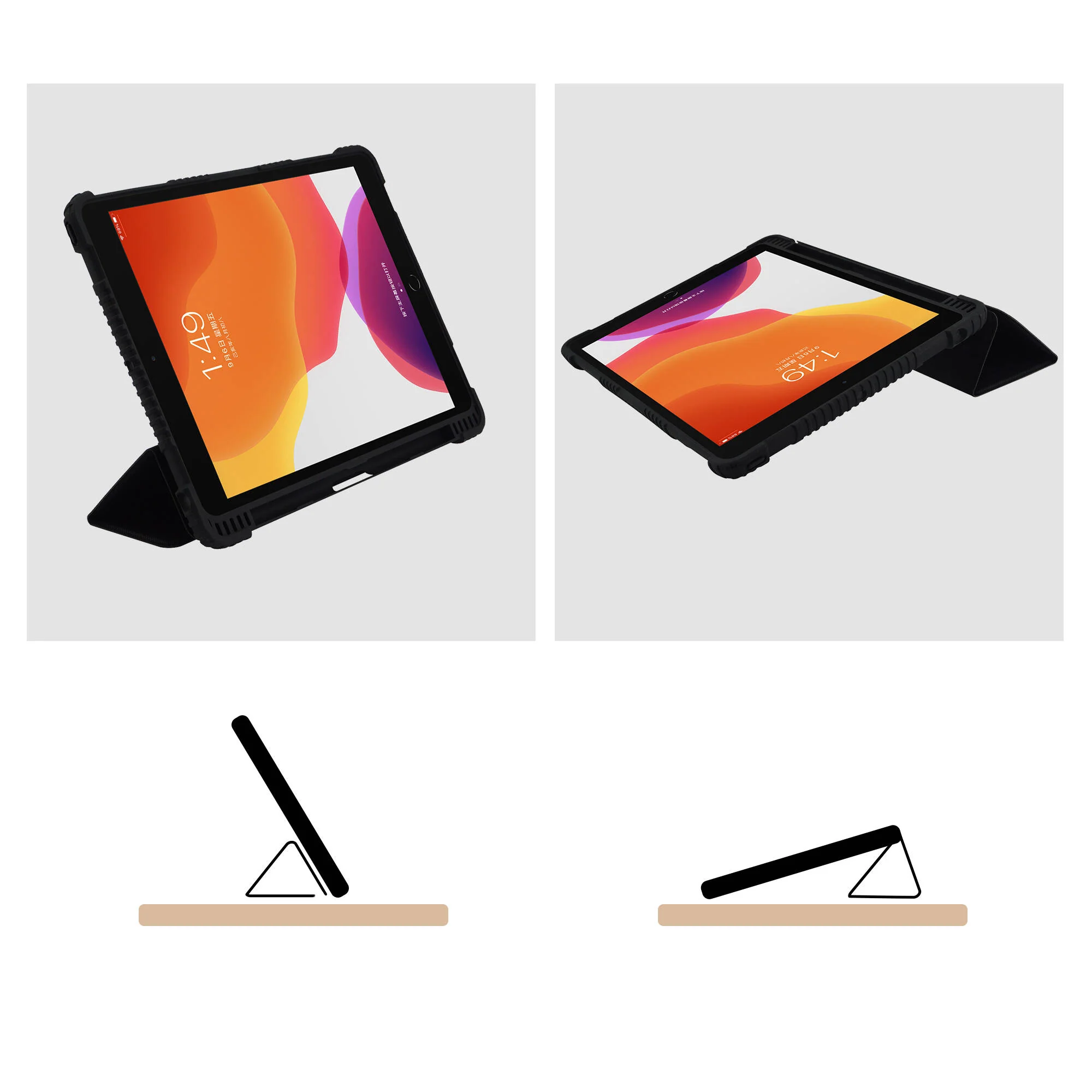 TechProtectus Protective Folio Case for iPad 10.2" 7th, 8th, and 9th Generation - Image 4