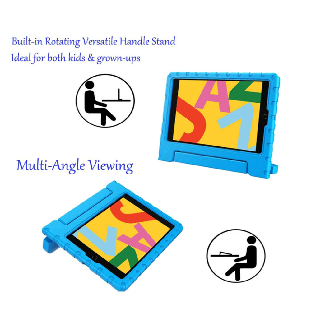 TechProtectus Shockproof Kids Case for iPad (Blue) - Image 7